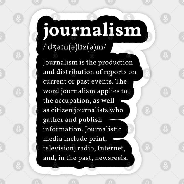 Journalism Sticker by The Journalist